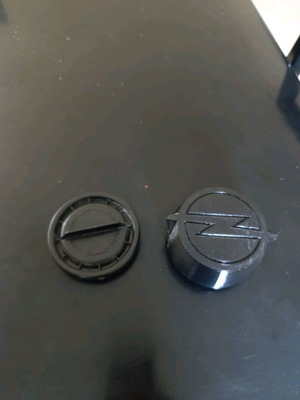Caps for mid-level led Opel Astra K 3d printed
