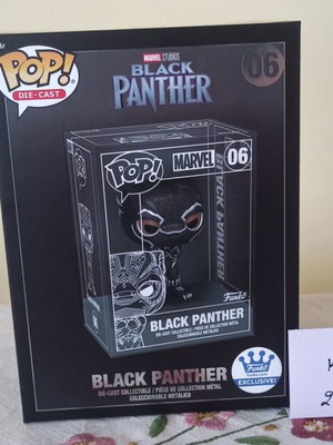 Funko Pop! Die Cast Black Panther new with chance of chase