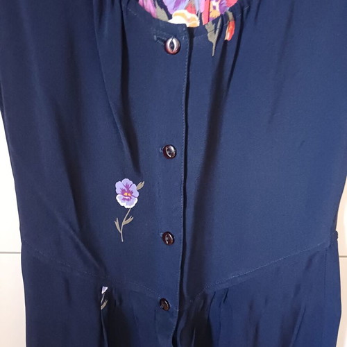 Foxylady summer dress size small like new, black multicolor