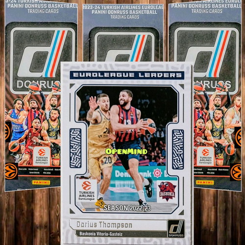 Euroleague Leaders Card Thompson Baskonia Donruss 2023-24 new