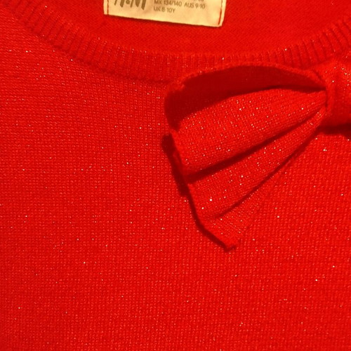 Girls' knitted dress H&M like new