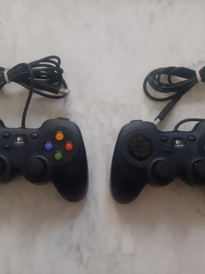 Χειριστήρια Logitech F310 ενσύρματα gamepad για PC, 2 τεμάχια, μεταχειρισμένα