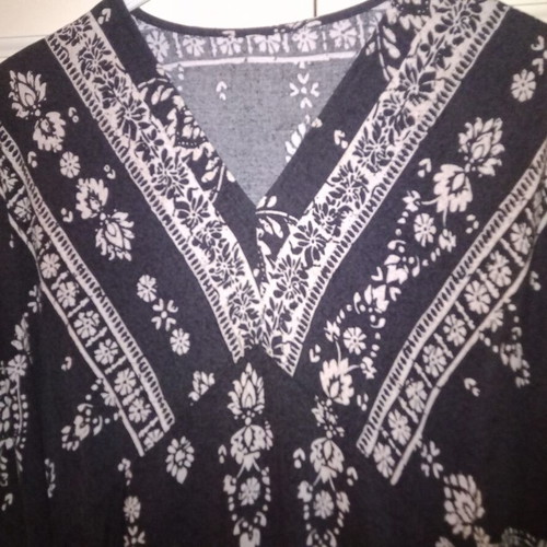 Kaftan new, long cotton viscose multicolor by Achilleas Accessories