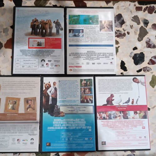 DVD set of foreign comedy movies with subtitles