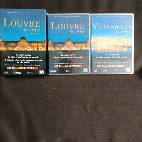 Versailles La Visite / Louvre La Visite DVD used