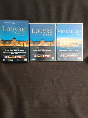 Versailles La Visite / Louvre La Visite DVD used