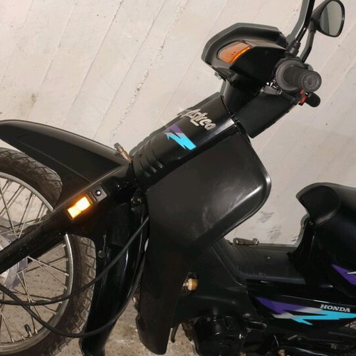 Honda Astra 100 moped refurbished, black, 97 cc, 1999
