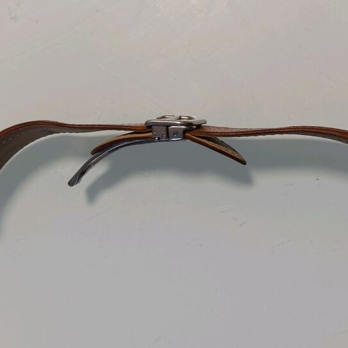 Leather strap for Cartier Roadster watch used