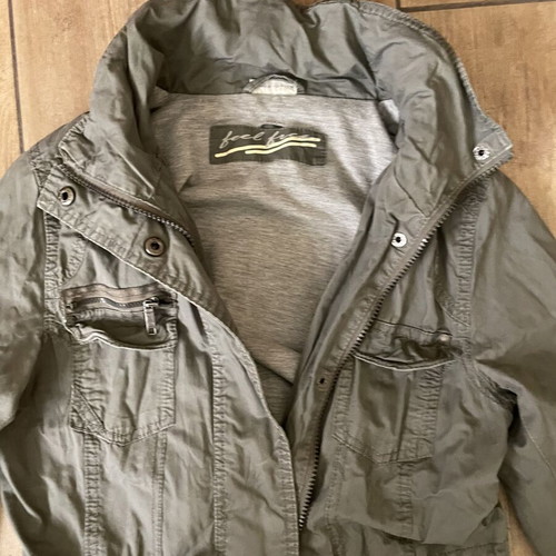 Khaki vintage jacket used, size S