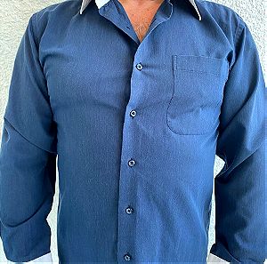 Ανδρικό πουκάμισο (Navy blue)