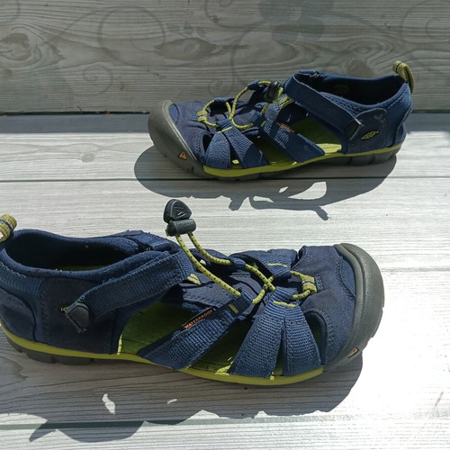 Keen washable unisex sandals used, size 36, blue