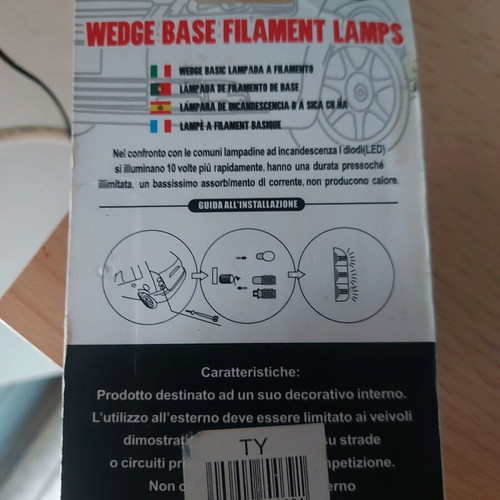 P21/5W bulbs new, set of 2