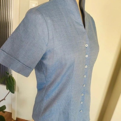 Lawrence Grey New York Shirt 100% Cotton Size S Like New