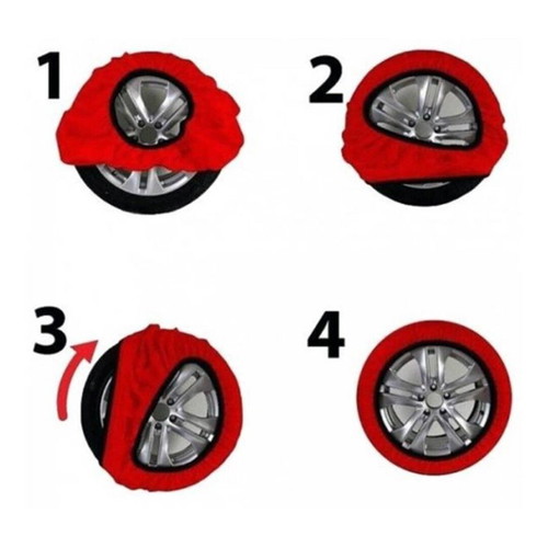 ARO 70 X-Large Snow Anti-Slip Covers, Set of 2