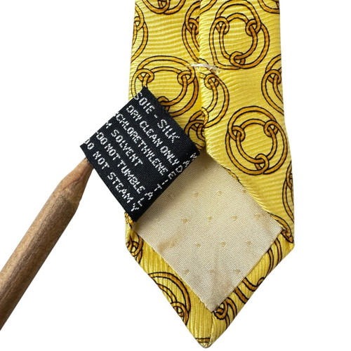 Gianni Versace Medusa silk tie used, multicolor, size 56''