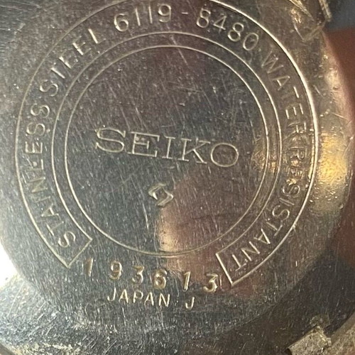 Seiko 5 automatic 6119-8480 watch used
