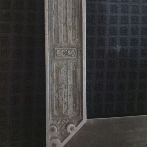 Carpenter's square 35cm metal used