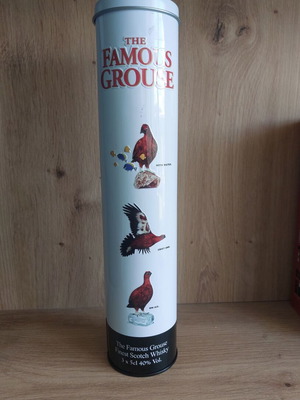 Famous Grouse συλλεκτική μεταλλική συσκευασία ουίσκι