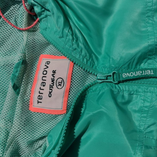 Terranova Short Jacket XL like new aquamarine mint windbreaker