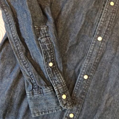 Funky Buddha jean unisex shirt new, dark blue, S/M