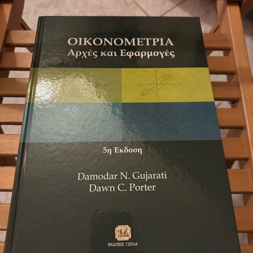 Econometrics Principles and Applications by Porter Gujarati like new