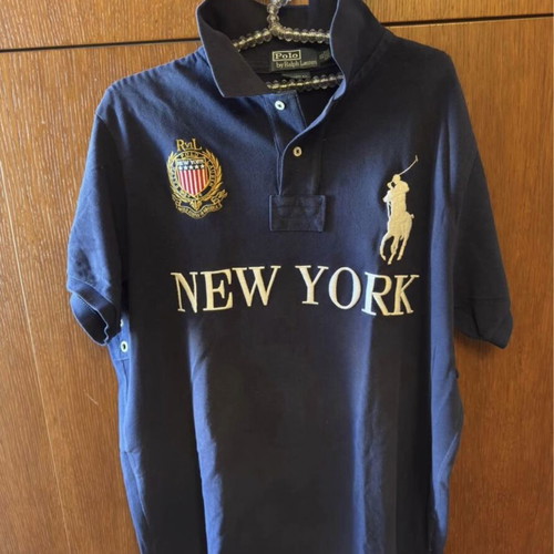 Polo Ralph Lauren navy blue shirt XL