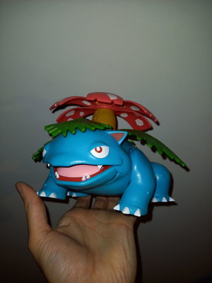 Φιγούρα Pokemon Venusaur μήκους 17 εκατ και ύψους 12 εκατ σαν καινούργιο