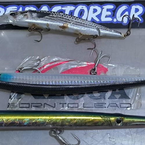 Fishing lures Duo, Mollix, and Zargana like new set of 3