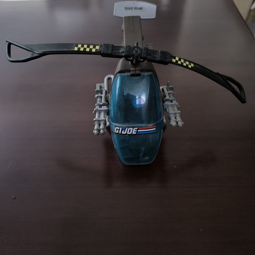 G.I. Joe Locust collectible helicopter Hasbro 1990