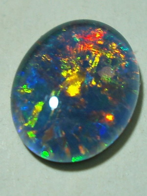 Australlian Opal Opal Doublet 1.8 ct new