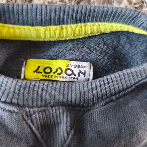 Sweatshirt 100% cotton with dinosaurs like new, size 3 years