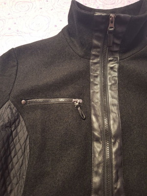 BEXLEYS women's spring, autumn jacket used with leather