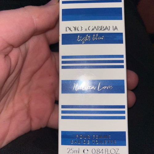 Dolce Gabbana Light Blue Italian Love Eau de Toilette new 25 ml