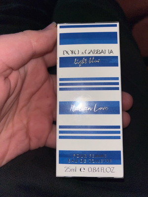Dolce Gabbana Light Blue Italian Love Eau de Toilette new 25 ml