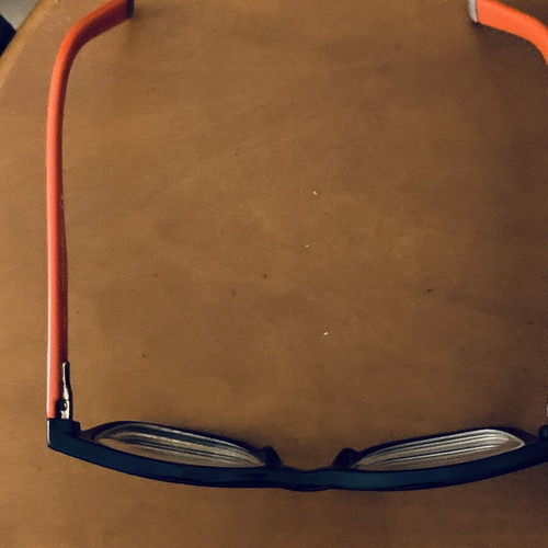 Dsquared2 DQ5005 eyeglass frame, blue and red