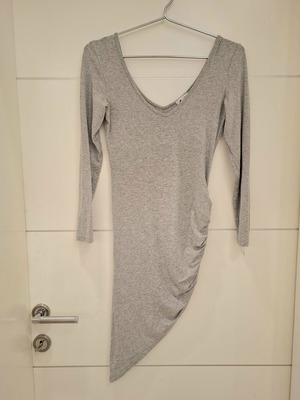 Diamond Creations dress one size new, gray asymmetric midi