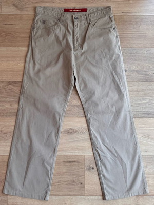Alberto Tim Ottoman Stretch Pants Men’s Size 48 W33 Beige like new
