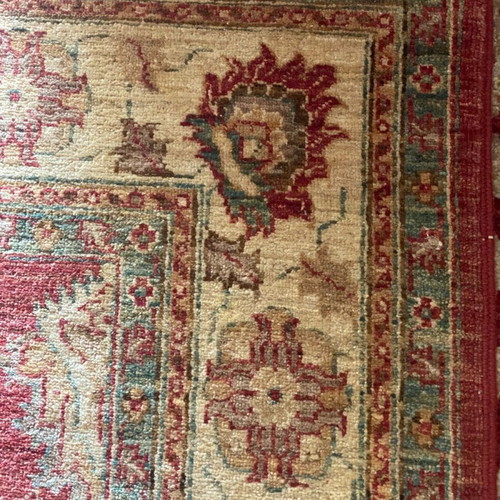 Handmade Zigler rug new 2.27x1.67