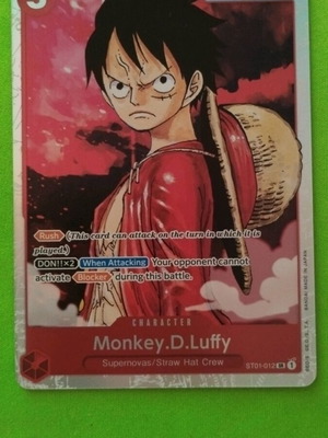 Monkey.D.Luffy ST01-012 One Piece Starter Deck 1: Straw Hat Crew new