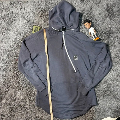 OWL Anthracite Zip Hoodie with Hood, M