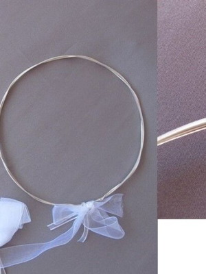 Wedding crowns new, silver
