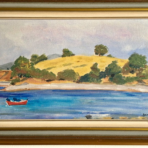 Painting by L. Mouger like new