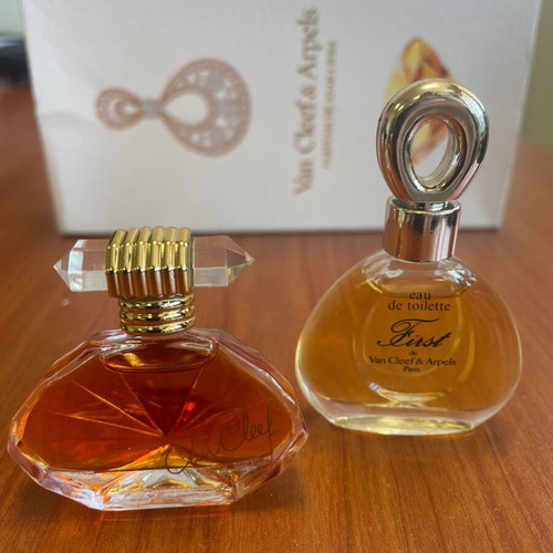 Van Cleef & Arpels vintage perfume set 2 Eau de Toilette testers 5 ml