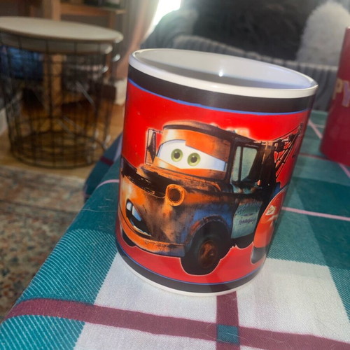 Children's mugs old used, set of 4 pieces