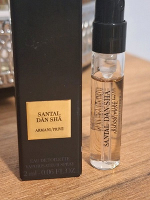 Armani Prive Santal Dan Sha Eau de Toilette tester 2 ml new