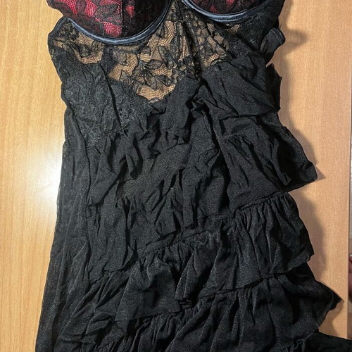 Combinaison new, size M, black and pink