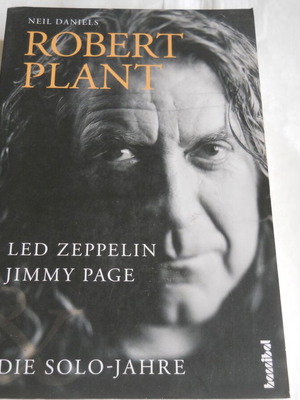 Robert Plant book used in German