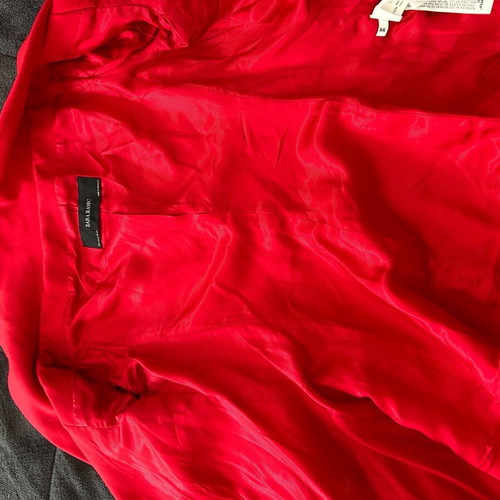 Zara jacket red like new
