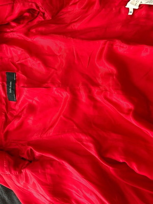 Zara jacket red like new