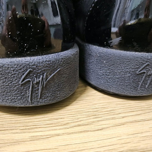 Giuseppe Zanotti sneakers used, size 40, black leather
